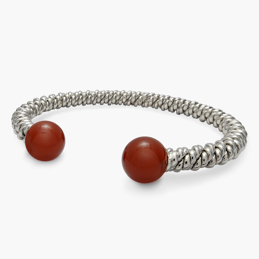 Carnelian Torsione Bangle David Jonns Carnelian Torsione Bangle
